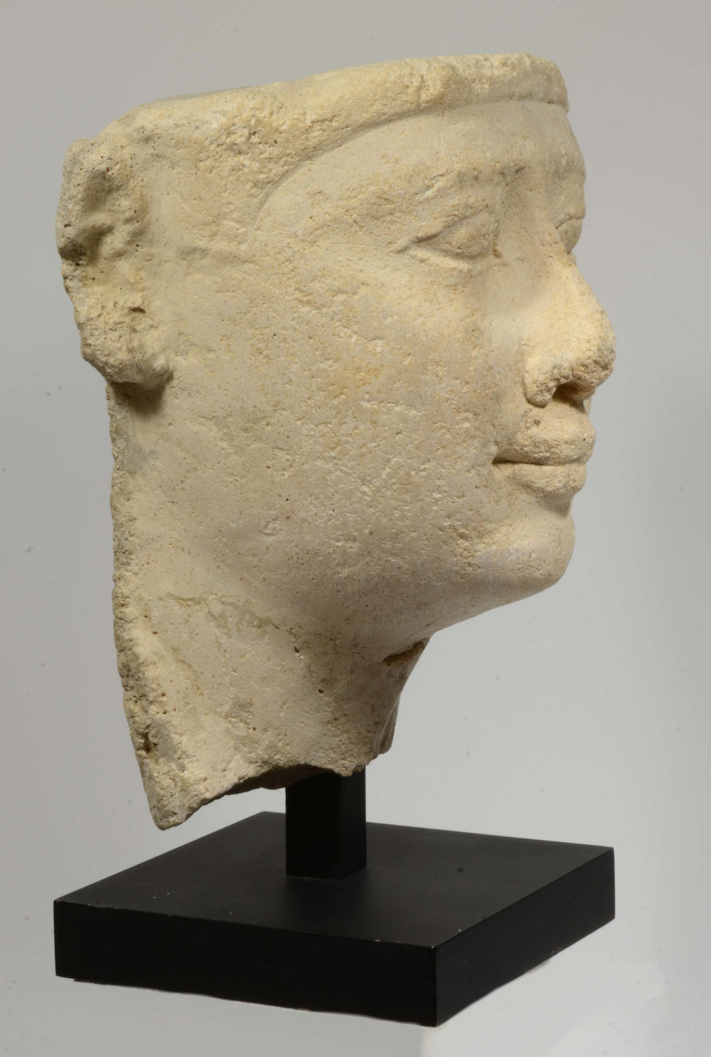 Egyptian Life Size Stucco Head of a Pharaoh - Art for Eternity