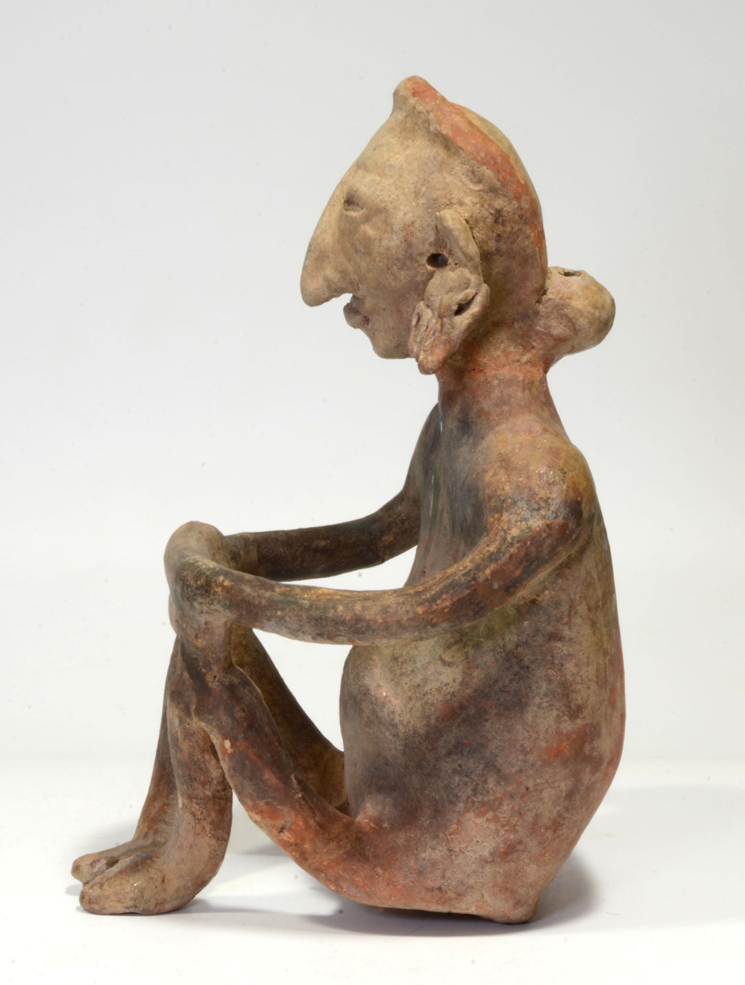 Jalisco Pottery Seated Figure