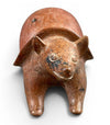 Colima Pottery Redware Armadillo Vessel