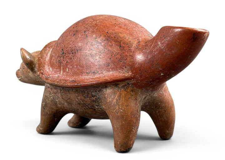 Colima Pottery Redware Armadillo Vessel