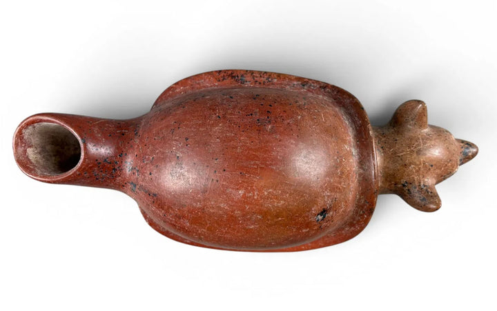 Colima Pottery Redware Armadillo Vessel