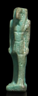 Egyptian Green Faience Amulet of Thoth