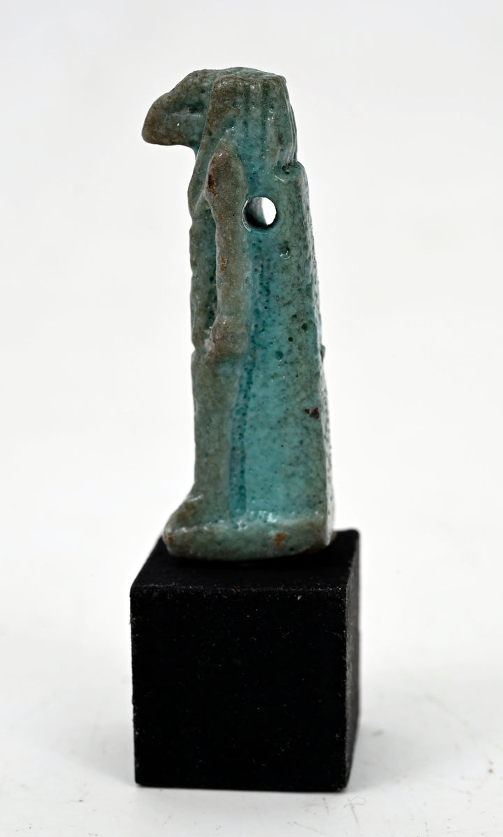 Egyptian Green Faience Amulet of Thoth
