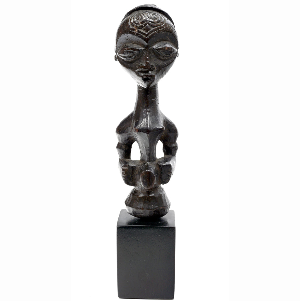 Bena Lulua Female Wood Figure 