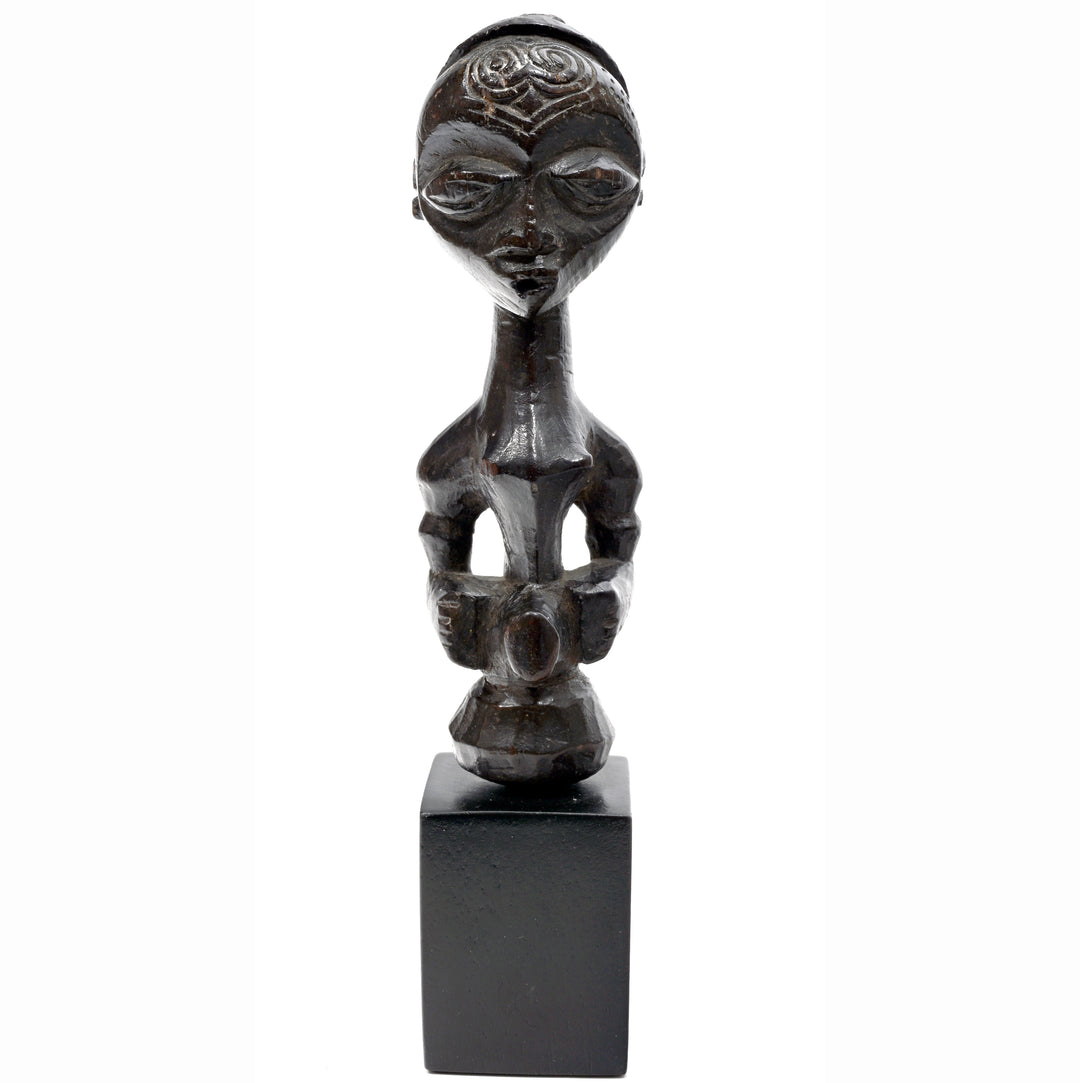 Bena Lulua Female Wood Figure 