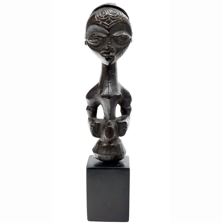 Bena Lulua Female Wood Figure 