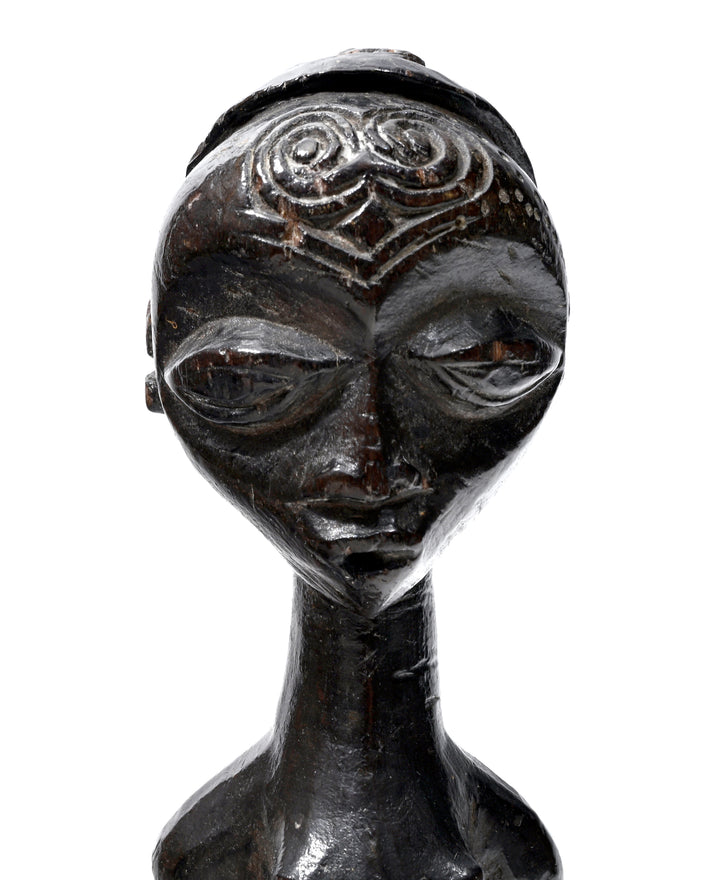 Bena Lulua Female Wood Figure 