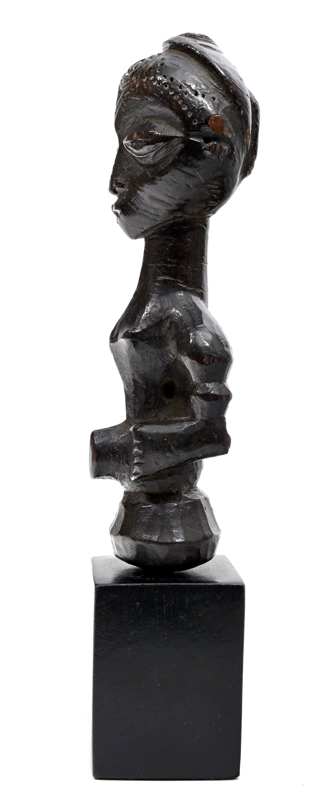 Bena Lulua Female Wood Figure 