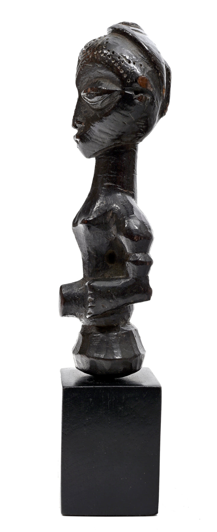 Bena Lulua Female Wood Figure 