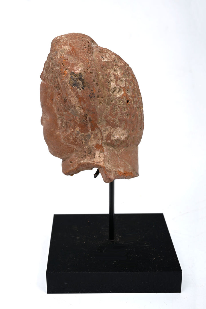 Roman Terracotta Head of a Nubian