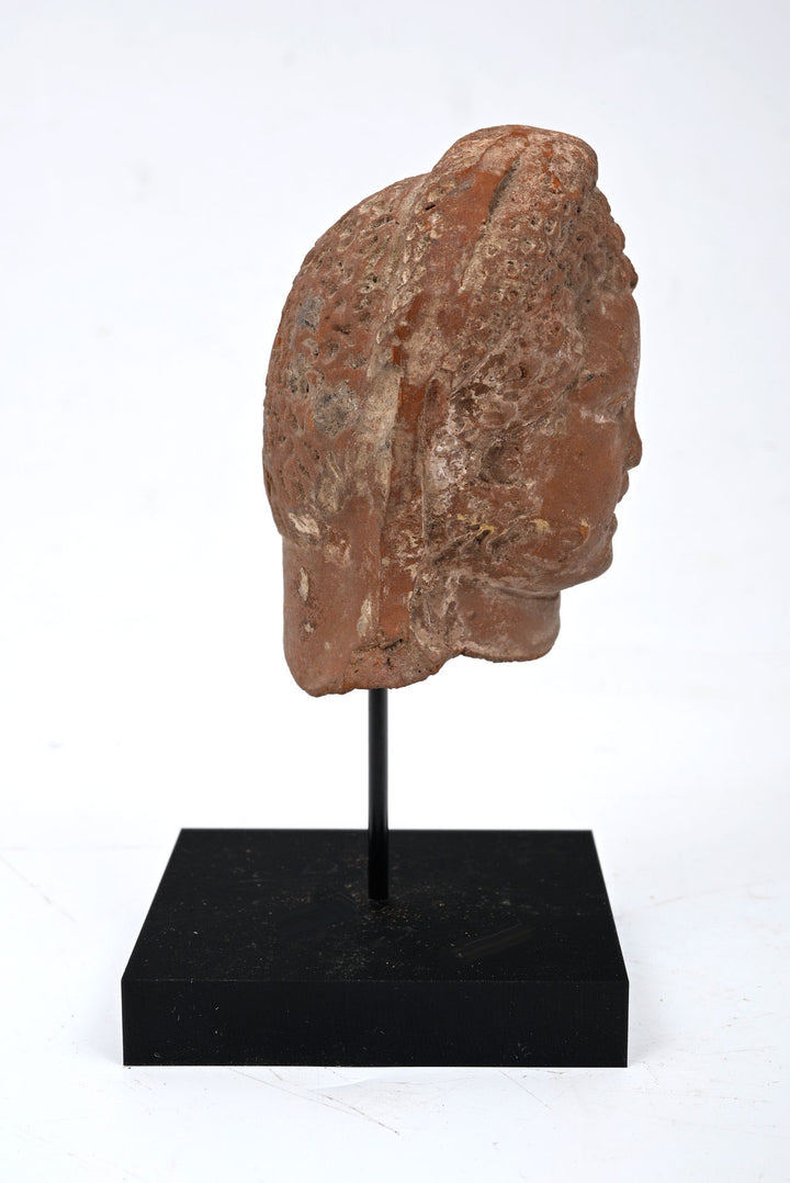 Roman Terracotta Head of a Nubian