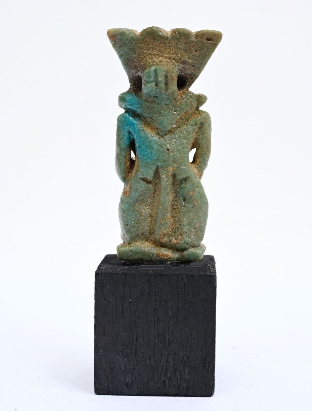 Egyptian Faience Amulet of Bes