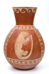 Moche Modeled Lizard Jar with Panels