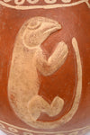 Moche Modeled Lizard Jar with Panels