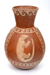 Moche Modeled Lizard Jar with Panels