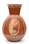 Moche Modeled Lizard Jar with Panels