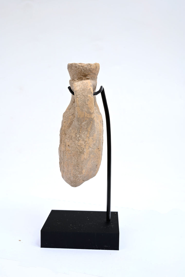 Early Byzantine terracotta Pilgrim Flask (ampulla) 