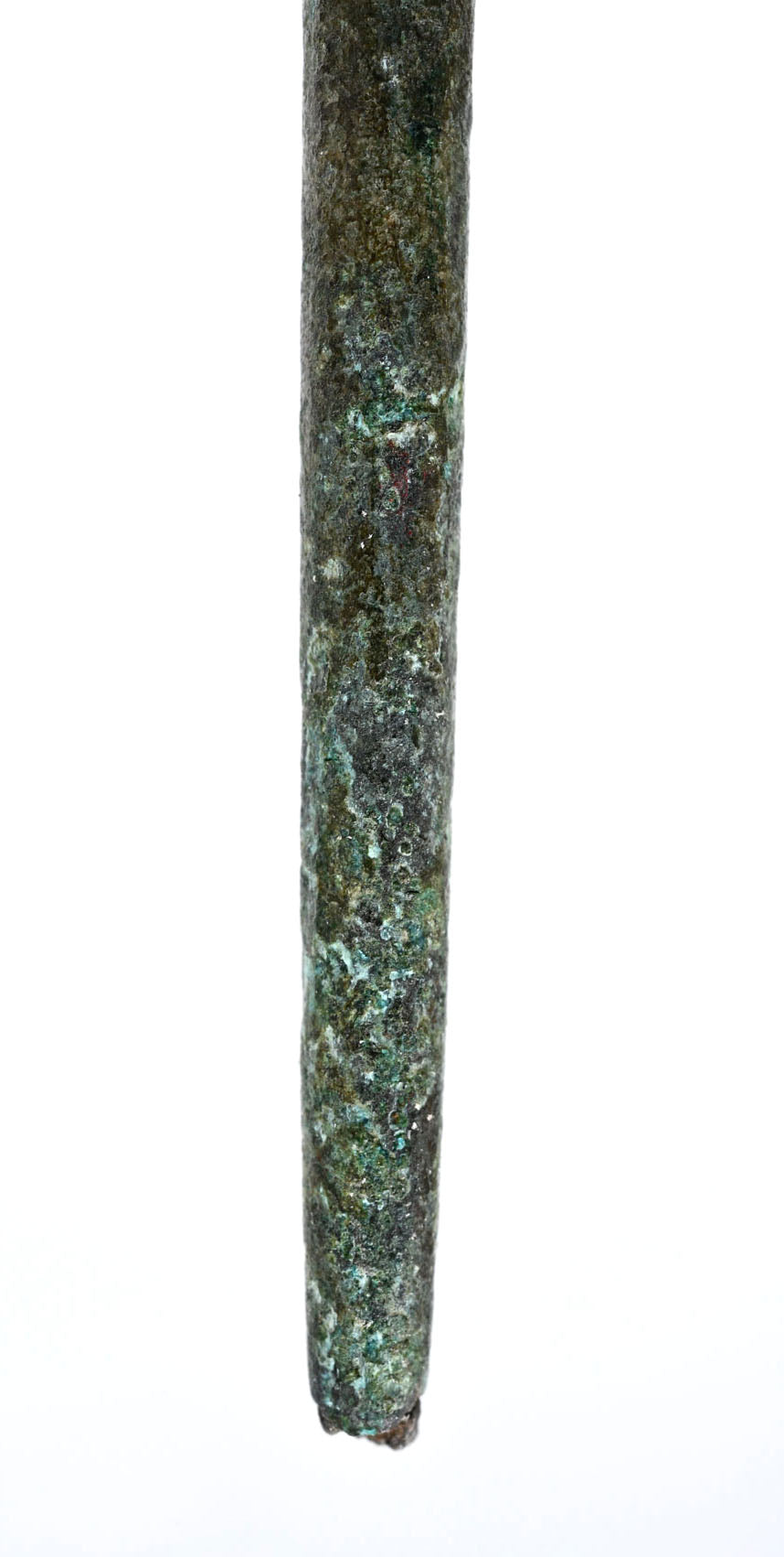 Luristan Bronze Pin with Twin Ram Heads