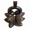 Moche I (or Salinar/Early Vicús transition) blackware stirrup-spout 