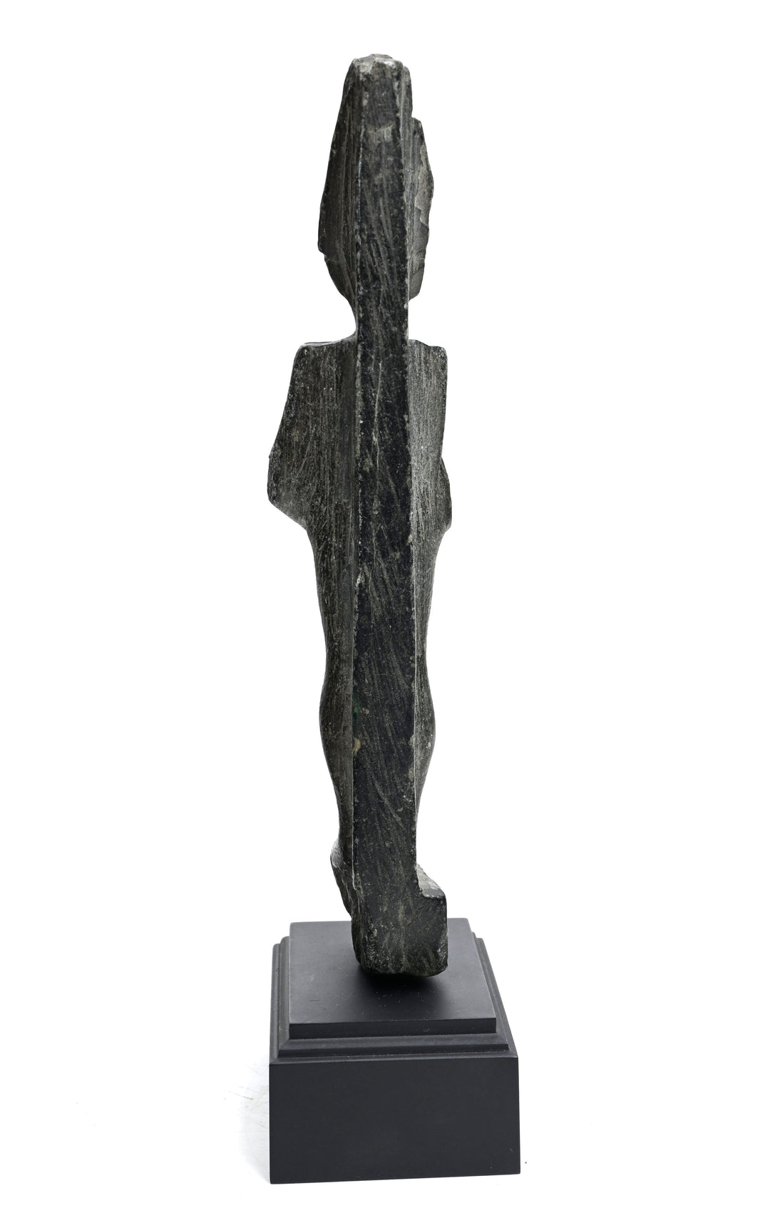 Egyptian Steatite Stone Standing Osiris