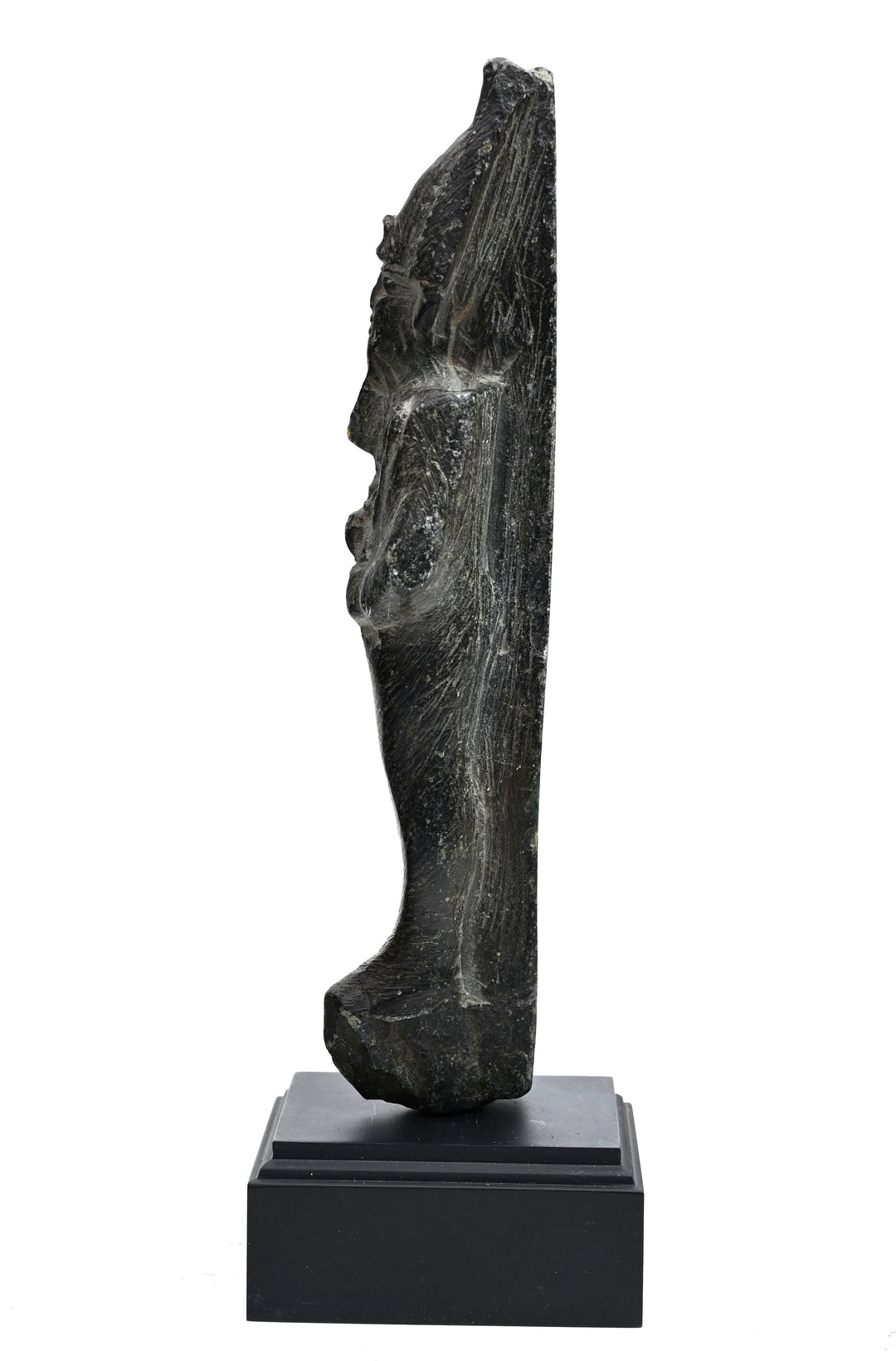 Egyptian Steatite Stone Standing Osiris