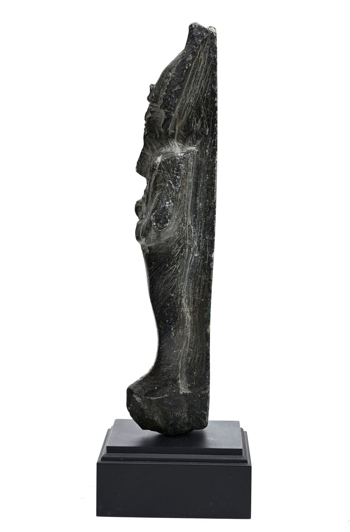 Egyptian Steatite Stone Standing Osiris