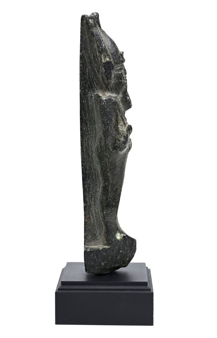 Egyptian Steatite Stone Standing Osiris