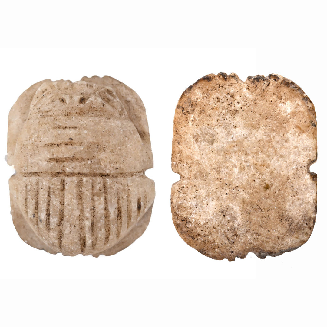 Ancient Egyptian Stone Scarab Amulet