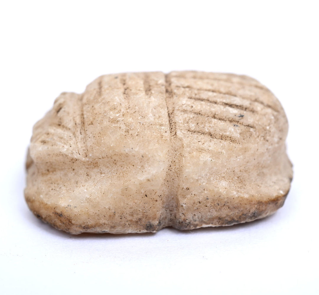 Ancient Egyptian Stone Scarab Amulet