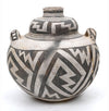 Anasazi  Black-on-White Pottery Jar