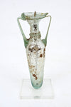 Roman green Glass Amphoriskos