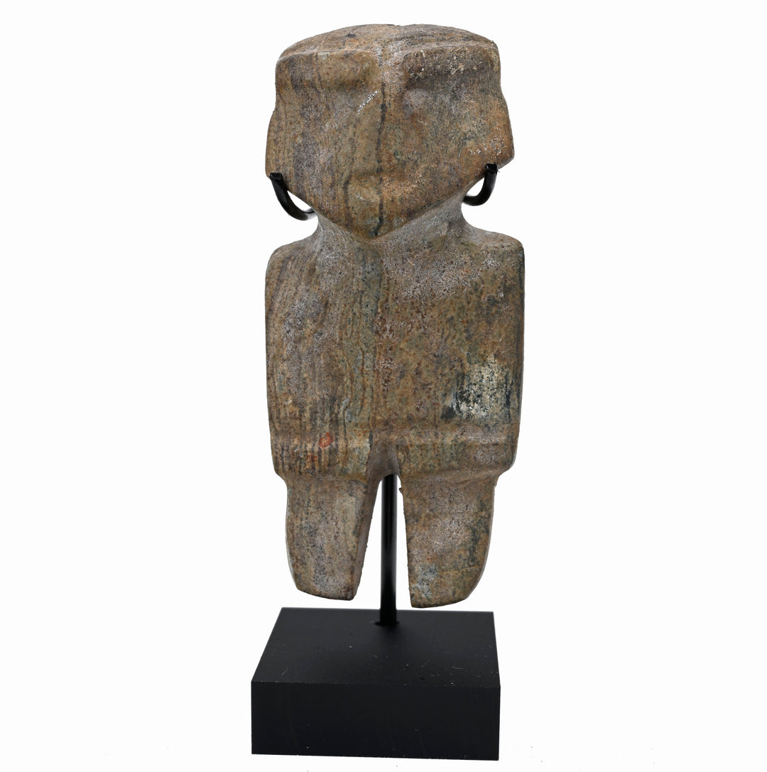 Mezcala Stone "Axe God" Figural Pendant