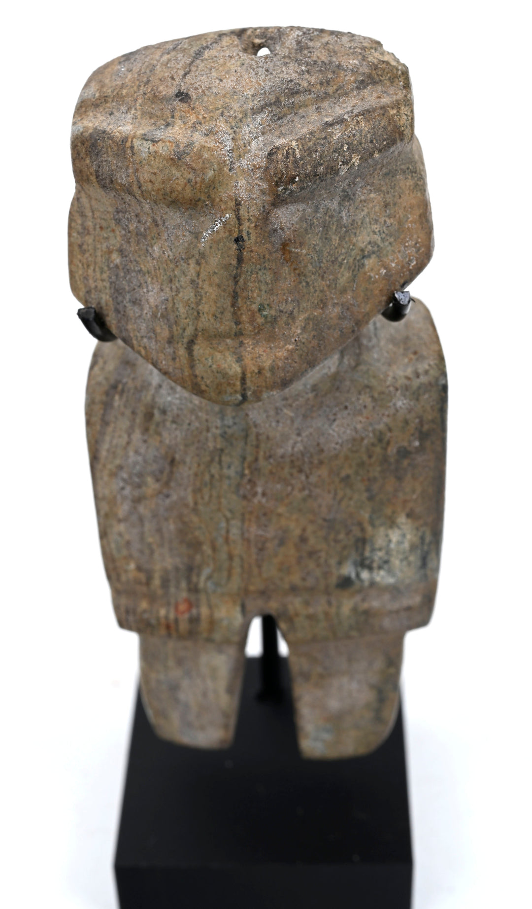 Mezcala Stone "Axe God" Figural Pendant