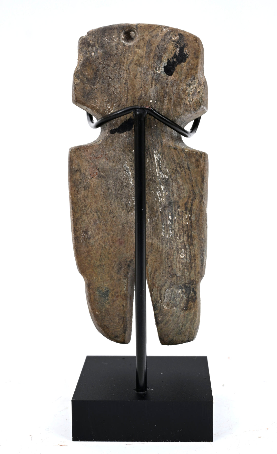 Mezcala Stone "Axe God" Figural Pendant