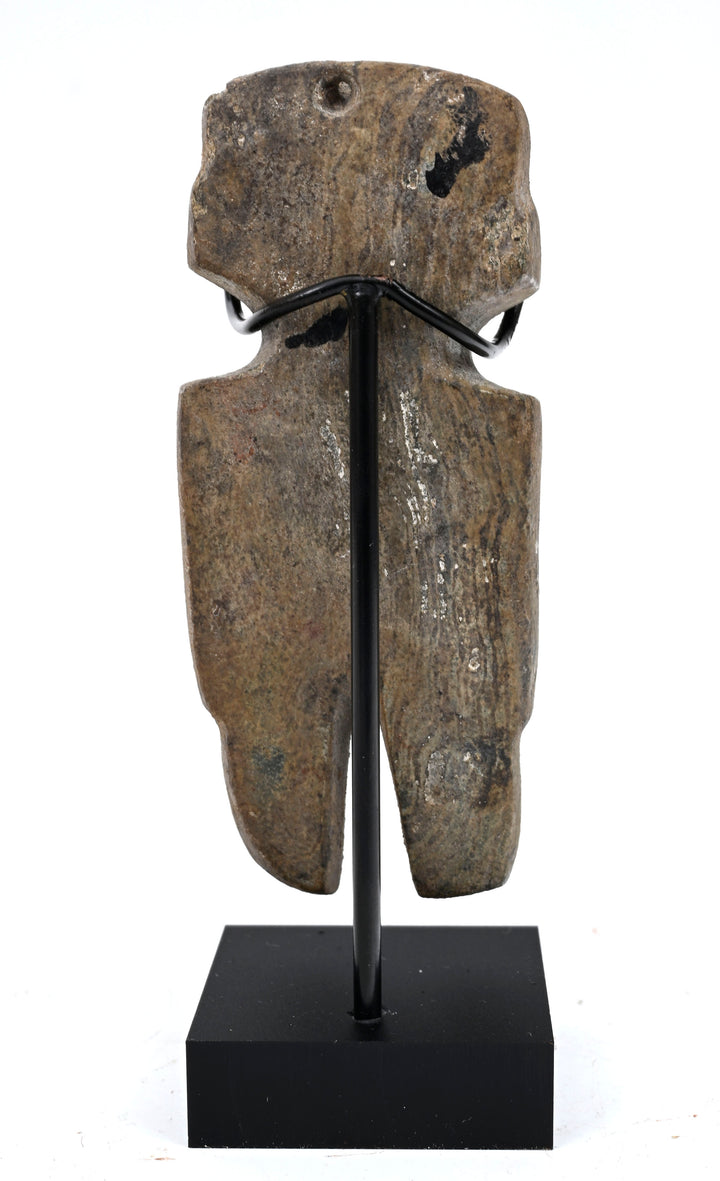 Mezcala Stone "Axe God" Figural Pendant