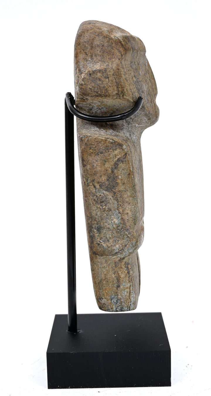 Mezcala Stone "Axe God" Figural Pendant
