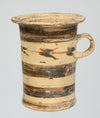 Daunian Bichrome Pottery Kyathos / Tankard