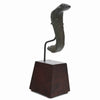 Egyptian Bronze Cobra Uraeus Crown Finial