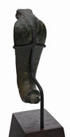 Egyptian Bronze Cobra Uraeus Crown Finial