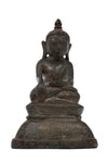Burmese Bronze Seated Buddha, Shan States, Myanmar