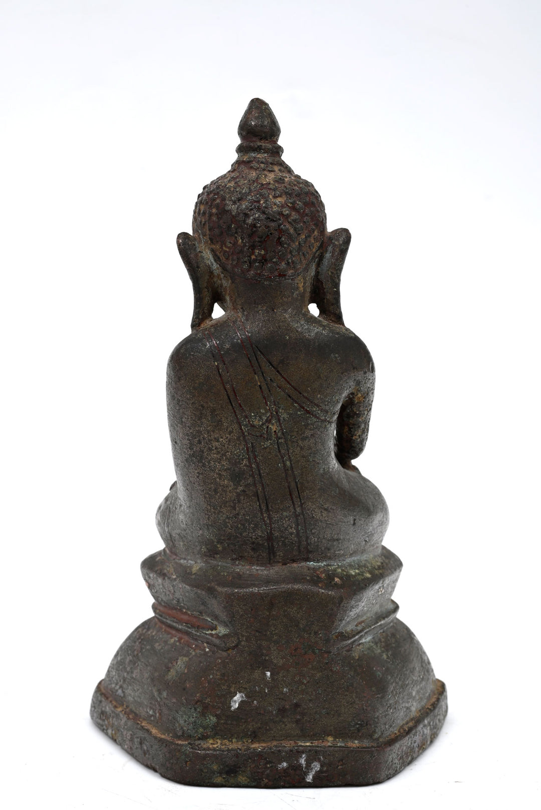 Burmese Bronze Seated Buddha, Shan States, Myanmar