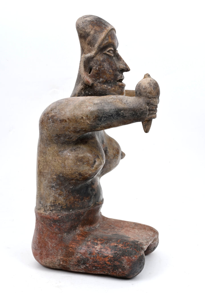 Jalisco Kneeling Matron with Rattle