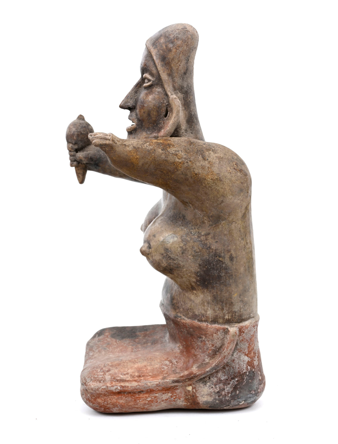 Jalisco Kneeling Matron with Rattle