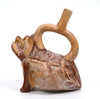 Moche Composite Frog-Crab Effigy Stirrup-Spout Vessel