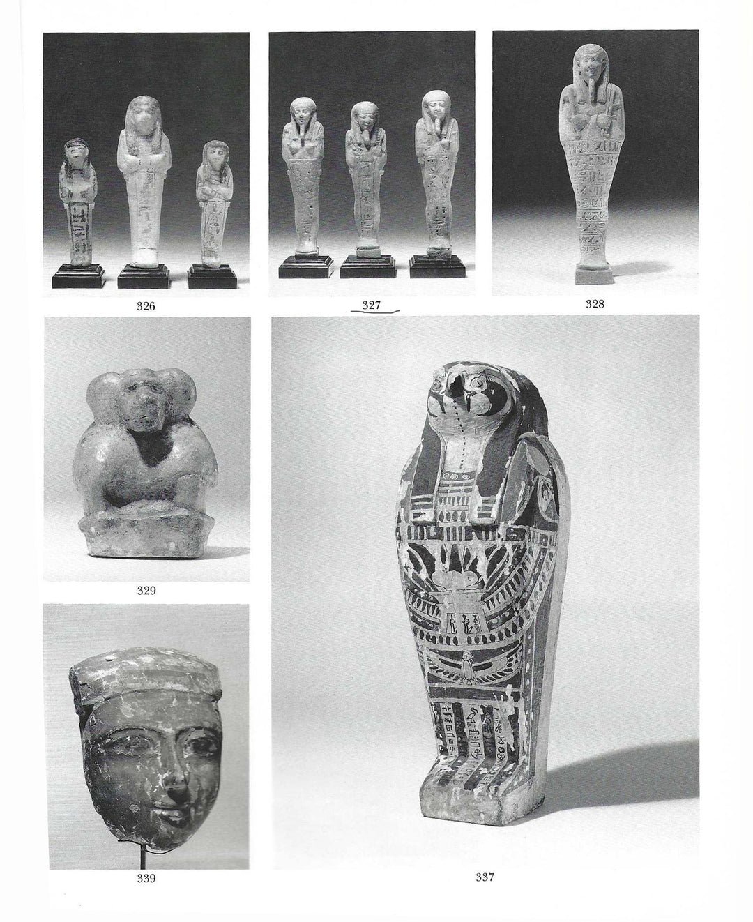 Egyptian Faience Ushabti of the Overseer of the Army Pakhas