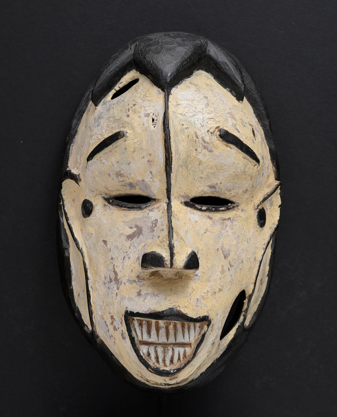 Ibo Igbo White Painted Maiden Mask