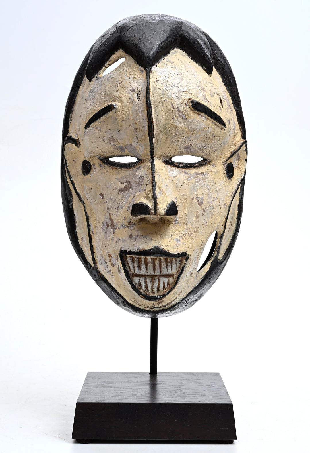 Ibo Igbo White Painted Maiden Mask