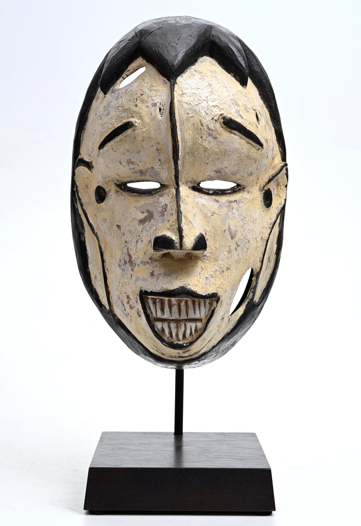 Ibo Igbo White Painted Maiden Mask