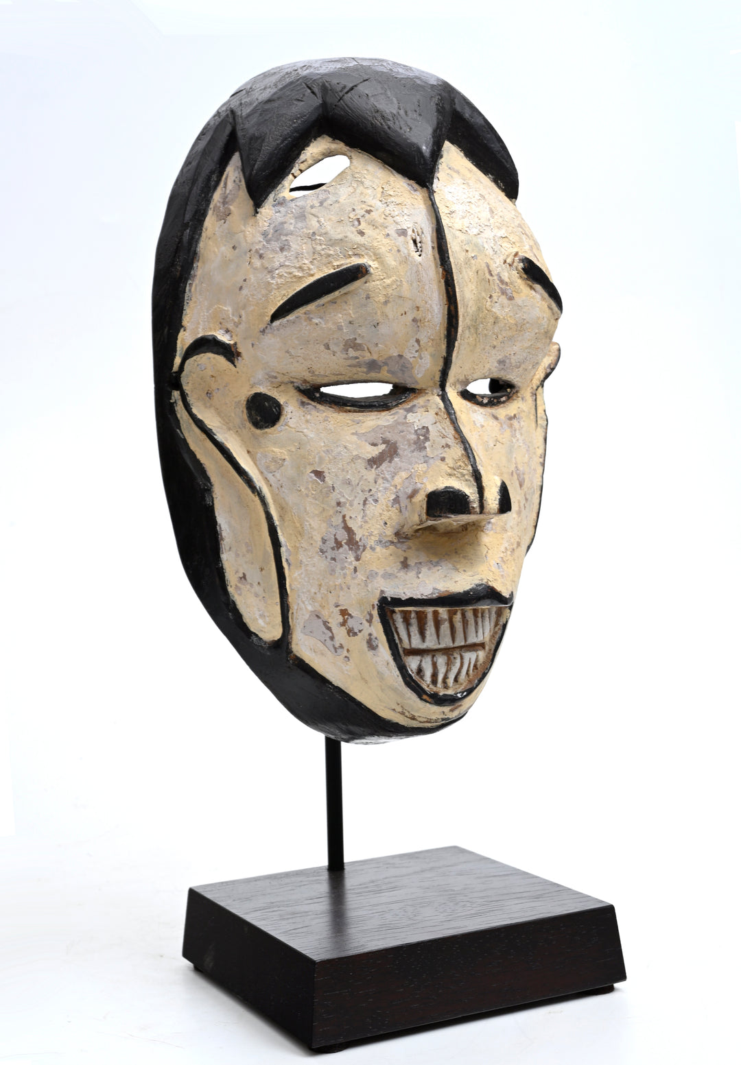 Ibo Igbo White Painted Maiden Mask