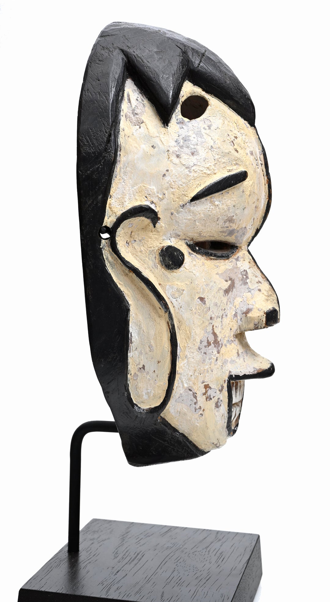 Ibo Igbo White Painted Maiden Mask